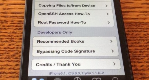 Jailbreak iOS 6.0.1: il tethered per i vecchi device è già disponibile